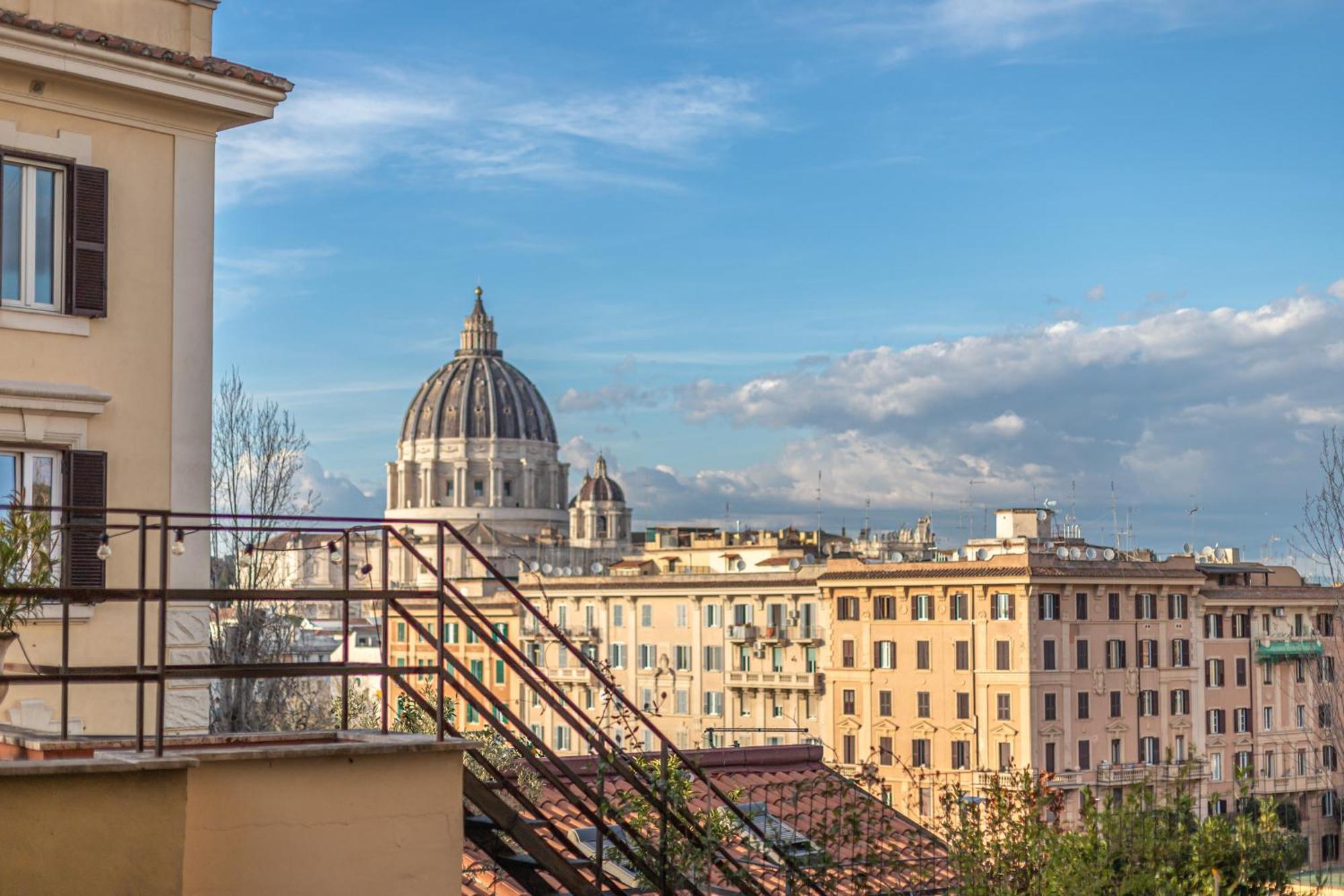 ローマSan Pietro Panoramic Viewアパートメント エクステリア 写真